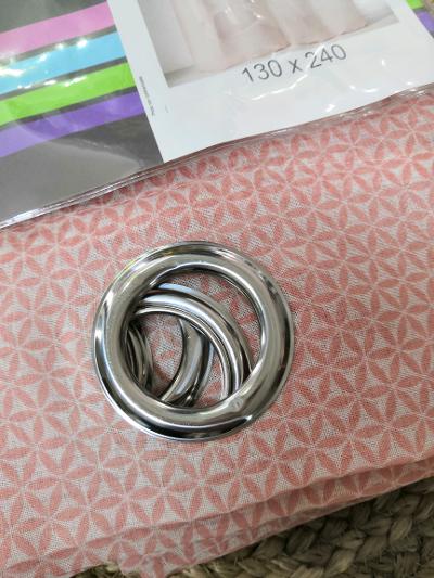 VOILAGE GIUSEPPA 130 X 240 CM ROSE