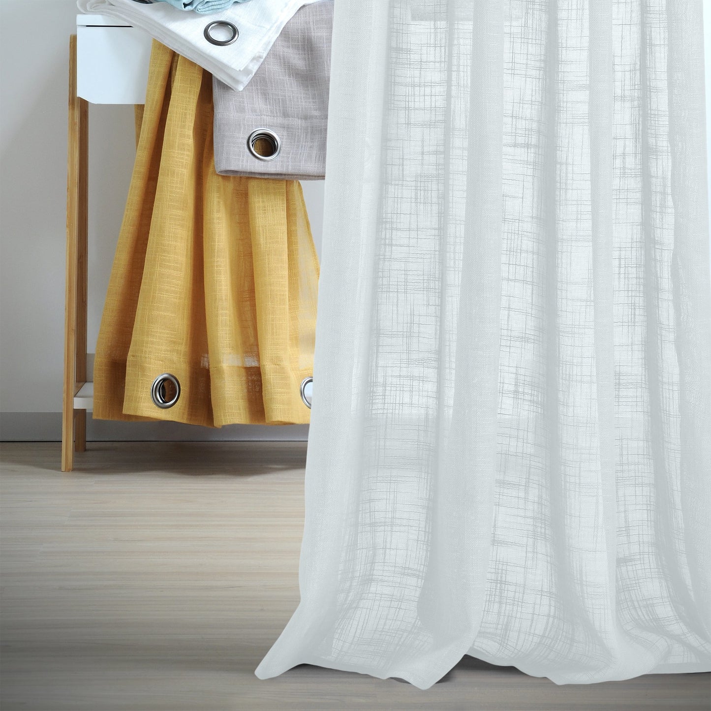 VOILAGE ONTARIO XXL 290 X 260 BLANC