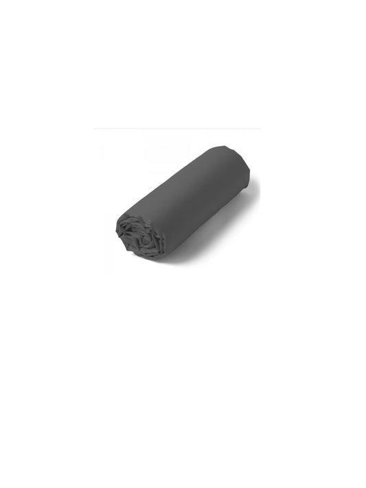 DRAP HOUSSE UNIS ANTHRACITE- 2 Dimensions