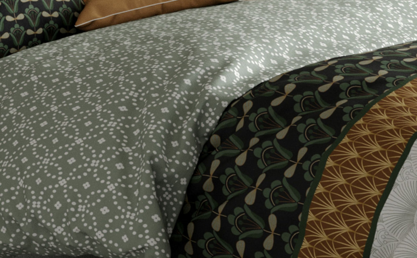 PARURE DE COUETTE  PERCALE KENY 71 FILS