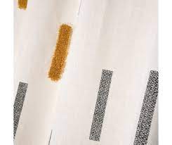 RIDEAU BELOHA 140 X 260 CM ECRU