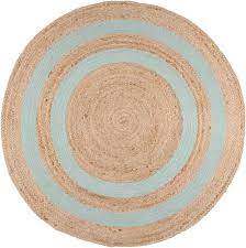 TAPIS MAORI  ROND 90 CM  - VERT