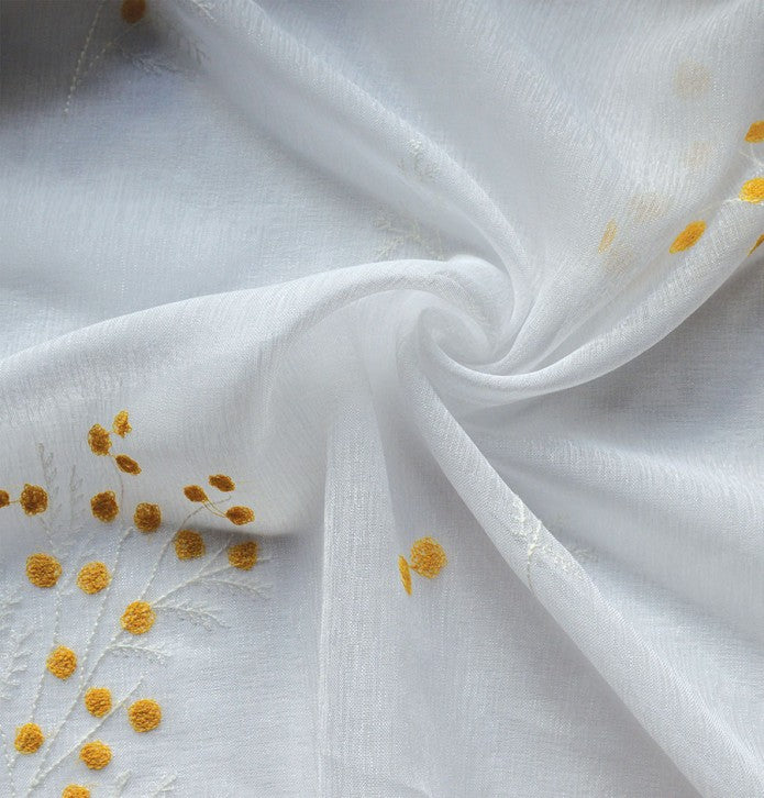 VOILAGE MIMOSA 140 X 240 JAUNE