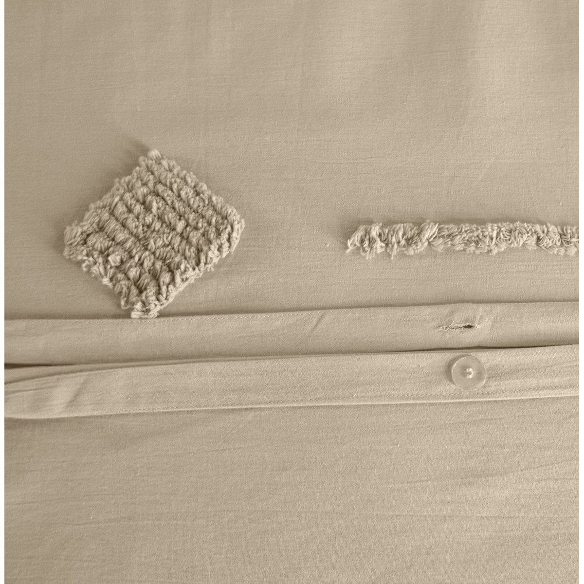 PARURE DE LIT COTON LAVE AKOE