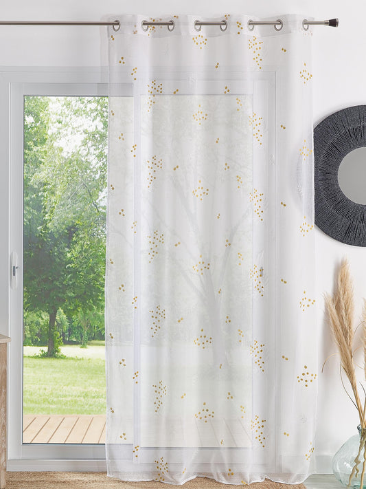 VOILAGE MIMOSA 140 X 240 JAUNE