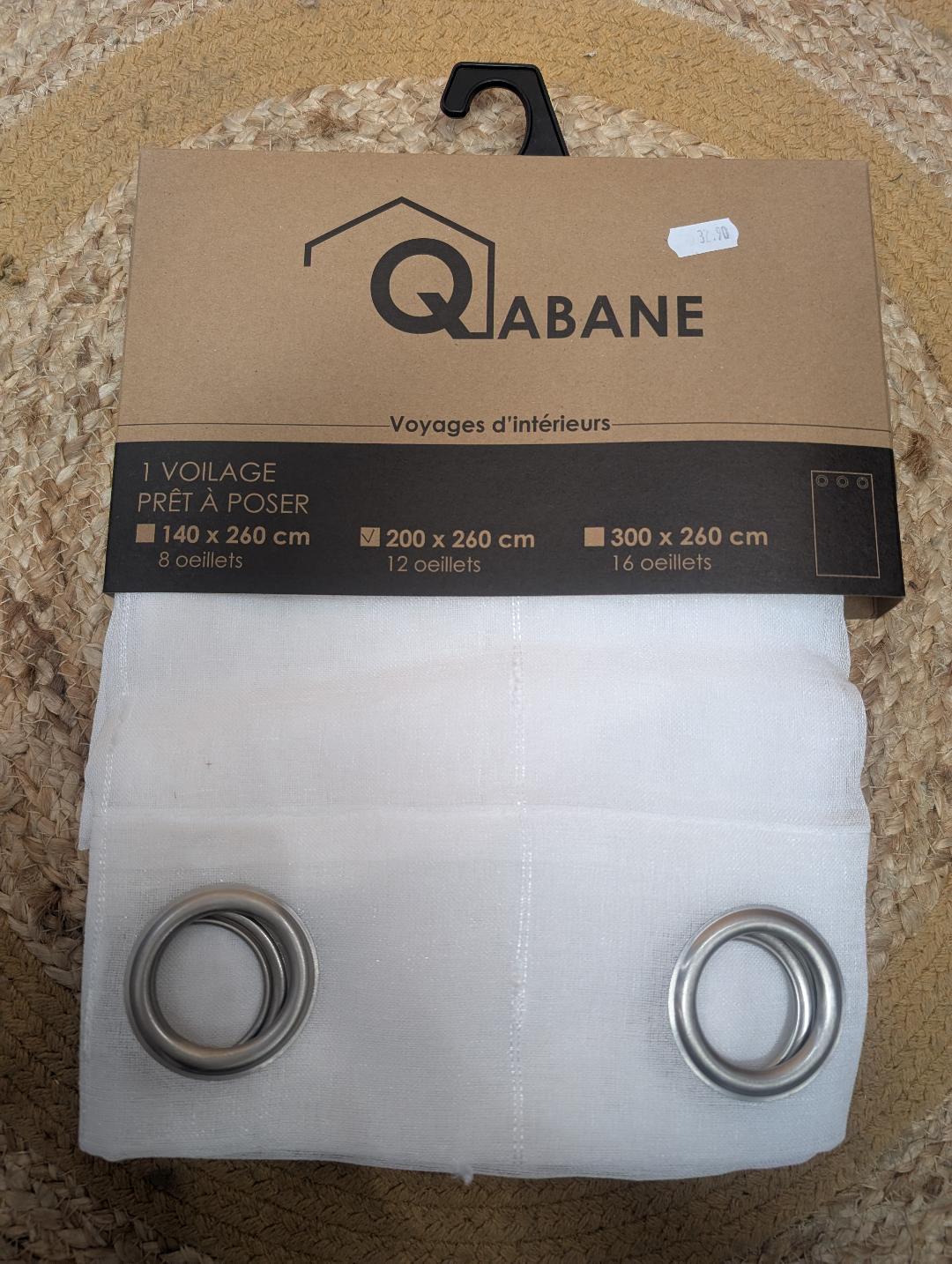 VOILAGE EASY 200 X 260 BLANC