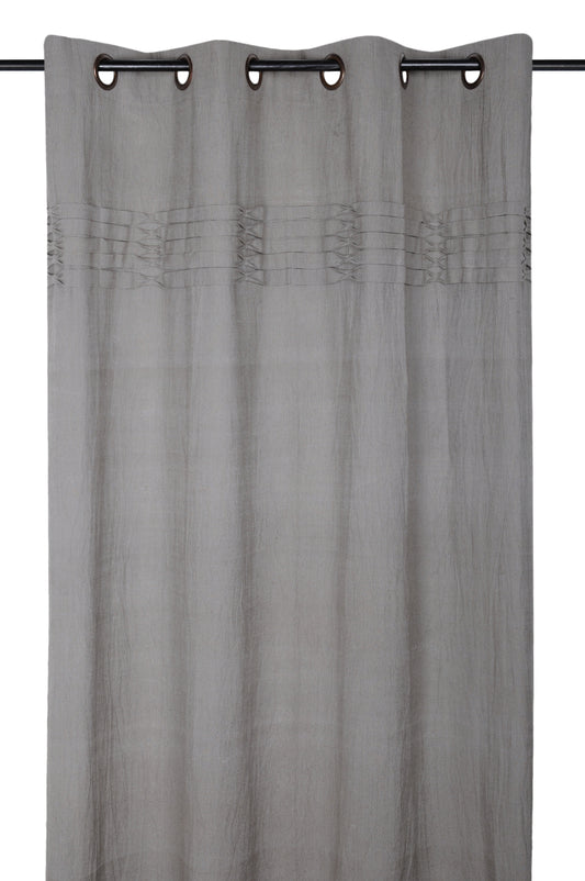 RIDEAU EMILIE 140 X 260 GRIS