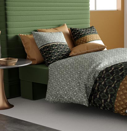 PARURE DE COUETTE  PERCALE KENY 71 FILS