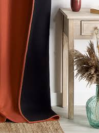 RIDEAU THERMIQUE KONFORD TERRACOTTA 140 X 260 CM