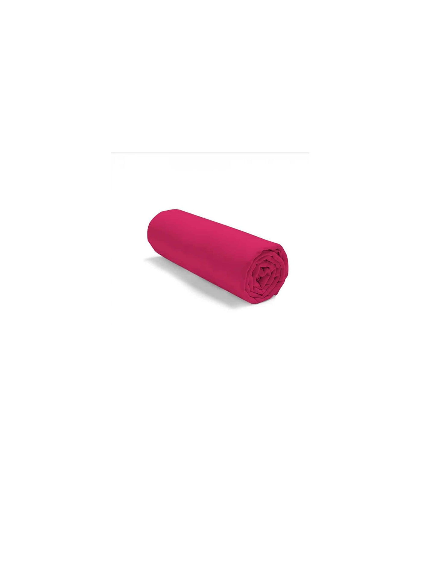 DRAP HOUSSE UNIS FUSCHIA 90 x 200 CM