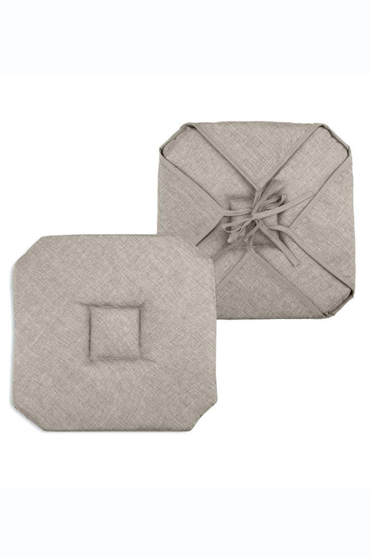 GALETTE DE CHAISE BEA - 40 X 40 - TAUPE