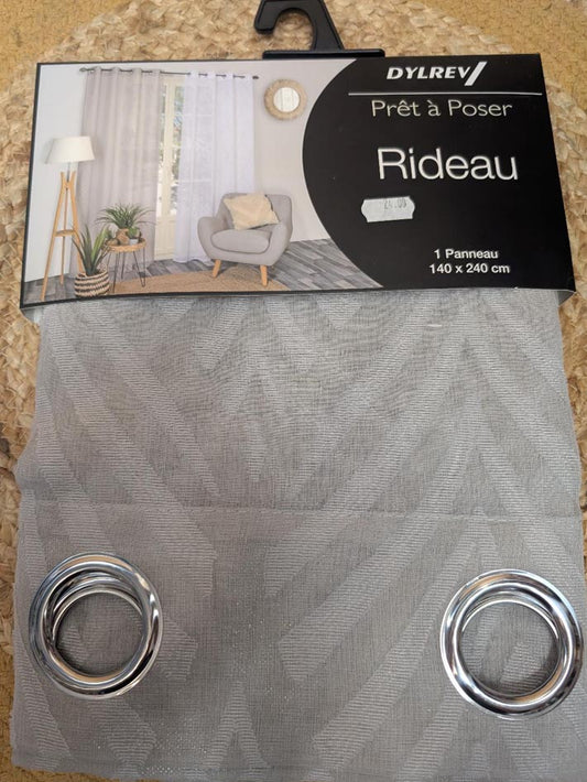 VOILAGE DIEGO 140 X 240 GRIS