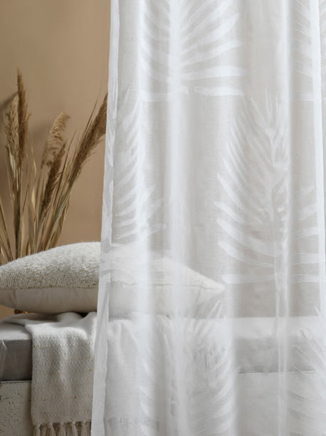 VOILAGE MASOURAH 140 X 260 BLANC