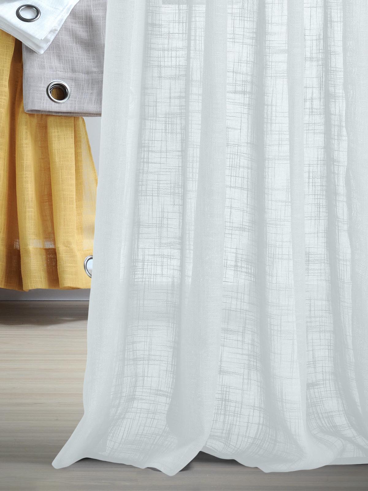 VOILAGE ONTARIO XXL 290 X 260 BLANC