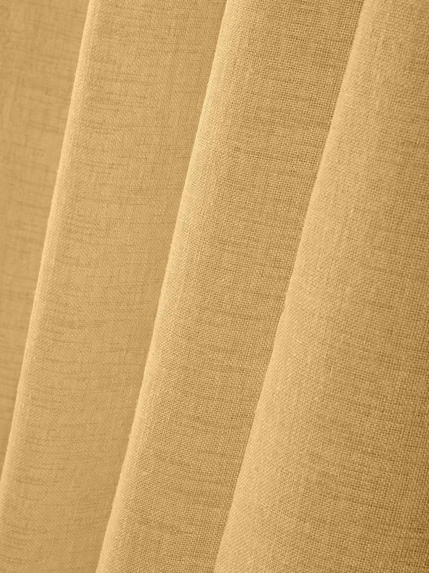 VOILAGE PALOMA 140 X 260 CM MOUTARDE