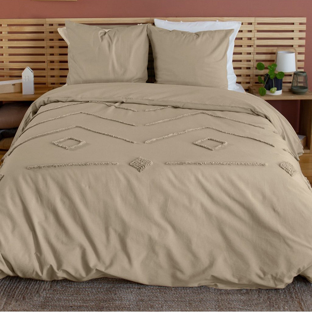 PARURE DE LIT COTON LAVE AKOE