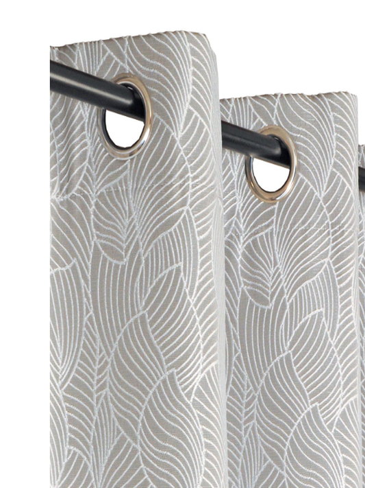 RIDEAU THERMIQUE LOUIS 135 X 240 CM GRIS