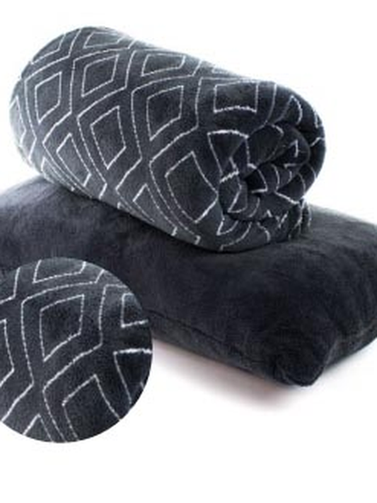 PLAID + COUSSIN LORNA ANTHRACITE
