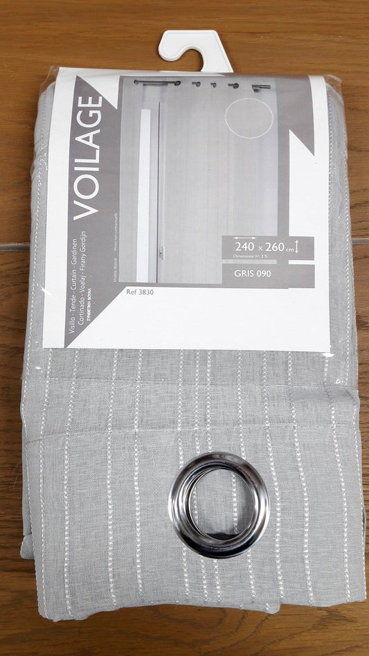 VOILAGE PARADISE - GRIS - 2 DIMENSIONS